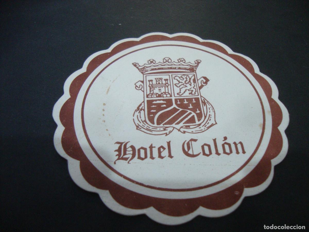 Otros art&iacute;culos de coleccionismo en papel: POSAVASOS HOTEL COLON