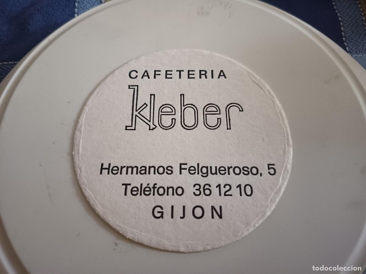 Otros art&iacute;culos de coleccionismo en papel: POSAVASOS CAFETERIA KLEBER-GIJON-ASTURIAS