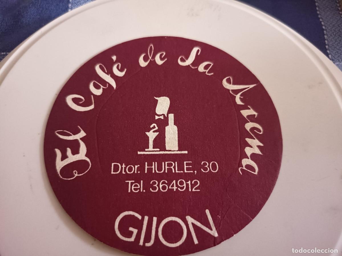 Otros art&iacute;culos de coleccionismo en papel: POSAVASOS CAFETERIA EL CAFE DE LA ARENA-GIJON-ASTURIAS