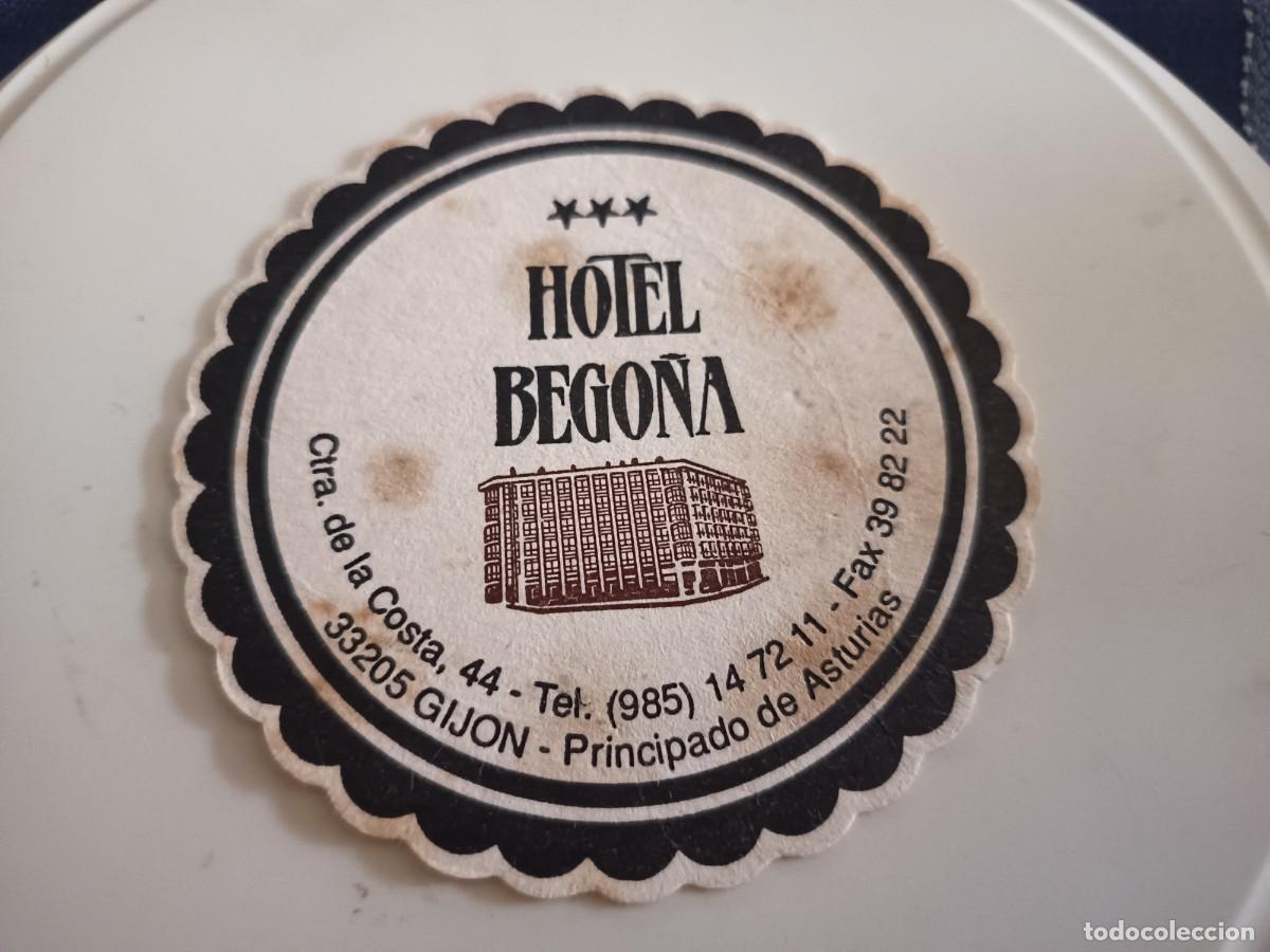 Otros art&iacute;culos de coleccionismo en papel: POSAVASOS HOTEL BEGO&Ntilde;A-GIJON-ASTURIAS