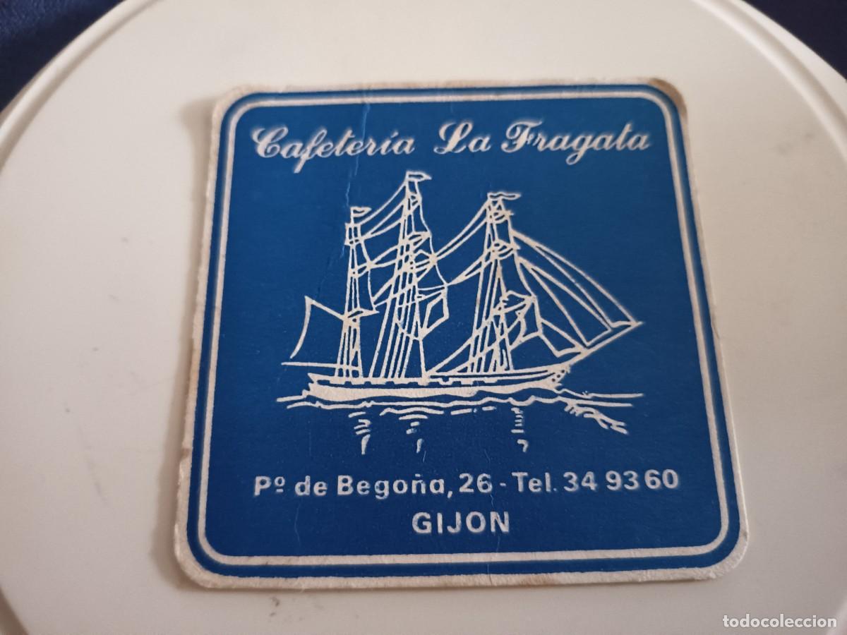 Otros art&iacute;culos de coleccionismo en papel: POSAVASOS CAFETERIA LA FRAGATA-GIJON-ASTURIAS