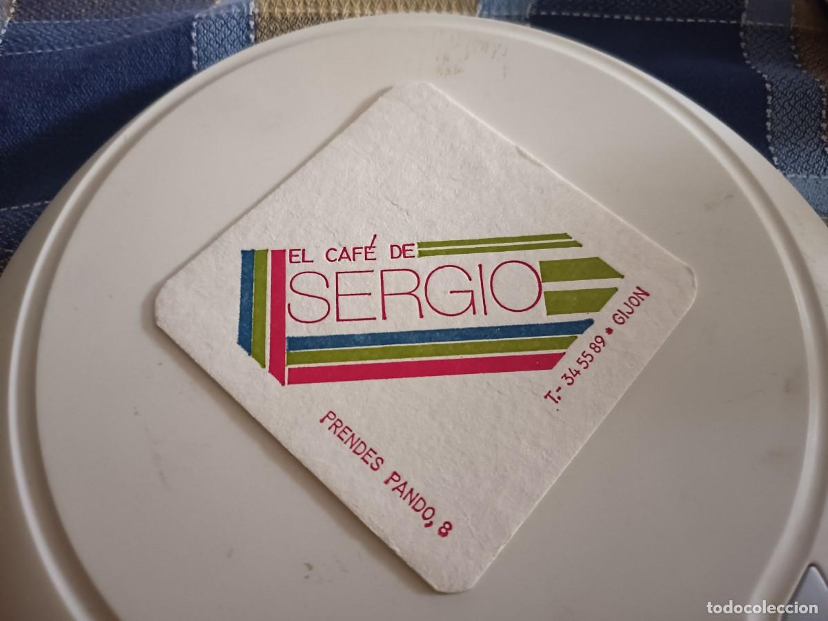Otros art&iacute;culos de coleccionismo en papel: POSAVASOS EL CAFE DE SERGIO-GIJON-ASTURIAS