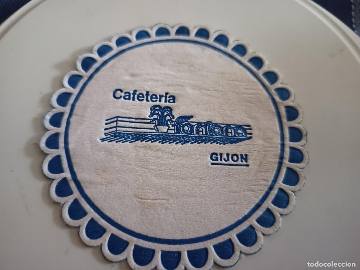 Otros art&iacute;culos de coleccionismo en papel: POSAVASOS CAFETERIA FONTANA-GIJON-ASTURIAS
