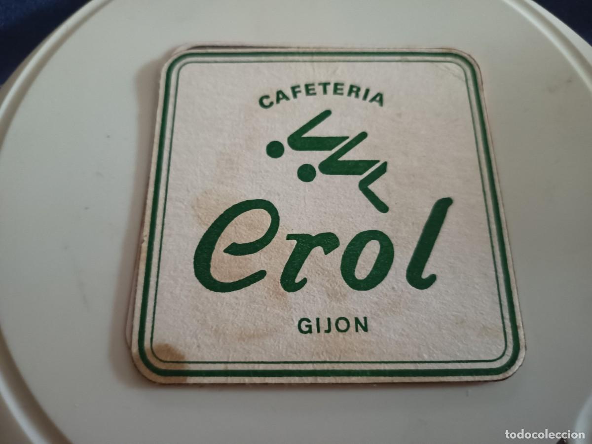 Otros art&iacute;culos de coleccionismo en papel: POSAVASOS CAFETERIA CROL-GIJON-ASTURIAS