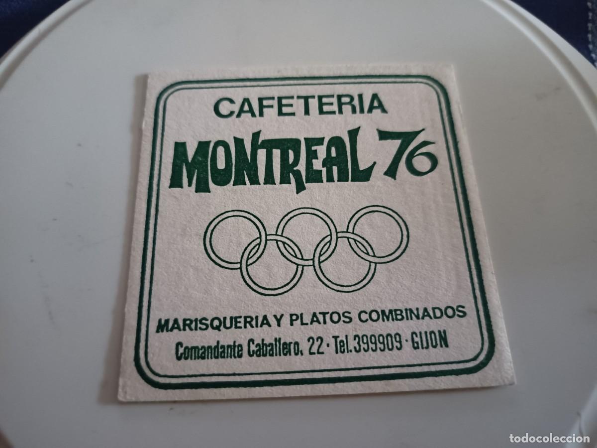 Otros art&iacute;culos de coleccionismo en papel: POSAVASOS CAFETERIA MONTREAL 76-GIJON-ASTURIAS