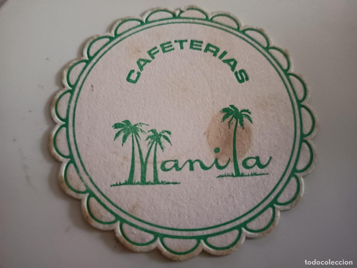 Otros art&iacute;culos de coleccionismo en papel: POSAVASOS CAFETERIAS MANILA-GIJON-ASTURIAS