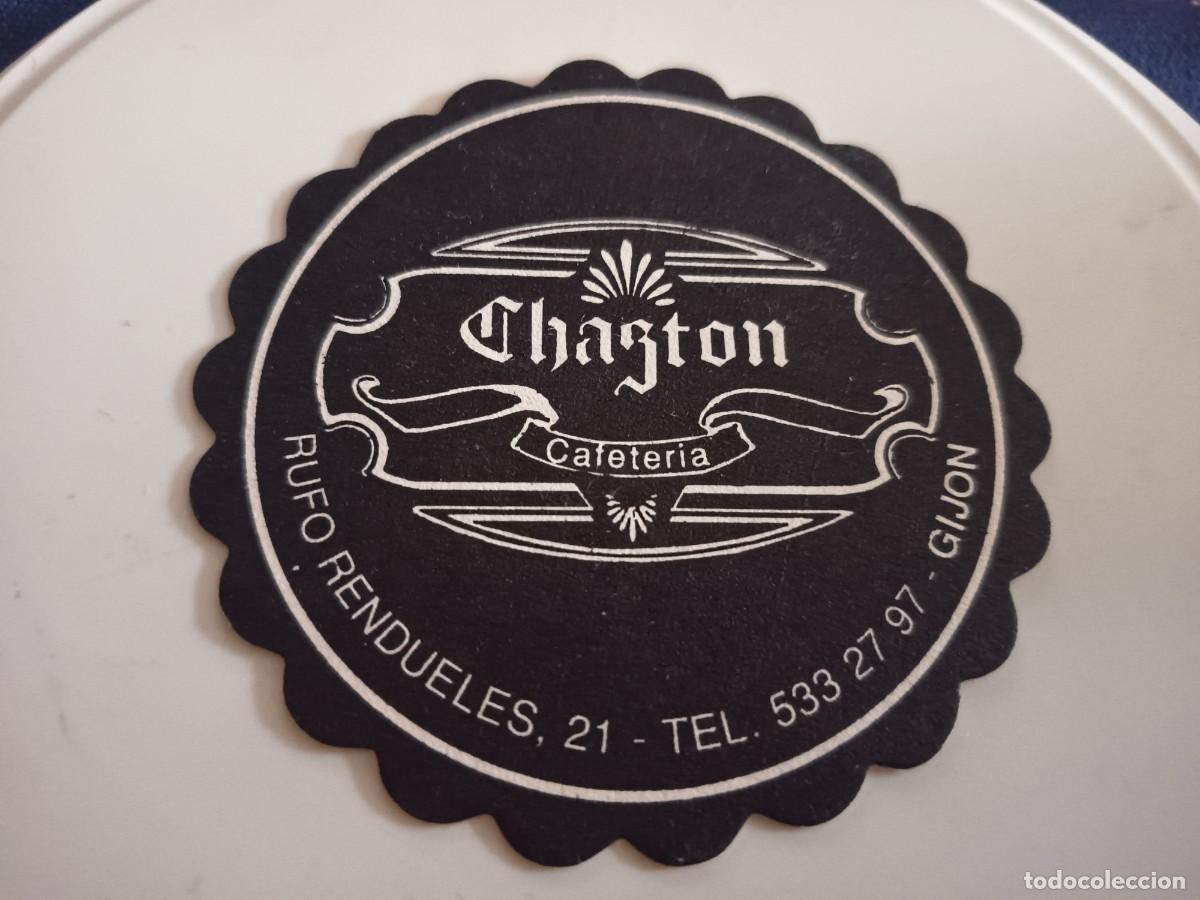 Otros art&iacute;culos de coleccionismo en papel: POSAVASOS CAFETERIA CHASTON-GIJON-ASTURIAS