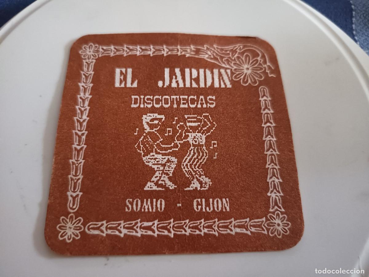 Otros art&iacute;culos de coleccionismo en papel: POSAVASOS DISCOTECA EL JARDIN-GIJON-ASTURIAS