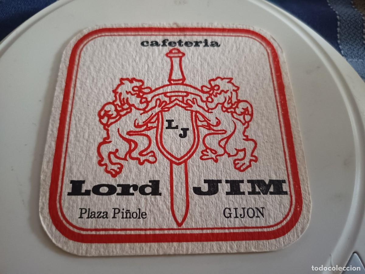 Otros art&iacute;culos de coleccionismo en papel: POSAVASOS CAFETERIA LORD JIM-GIJON-ASTURIAS