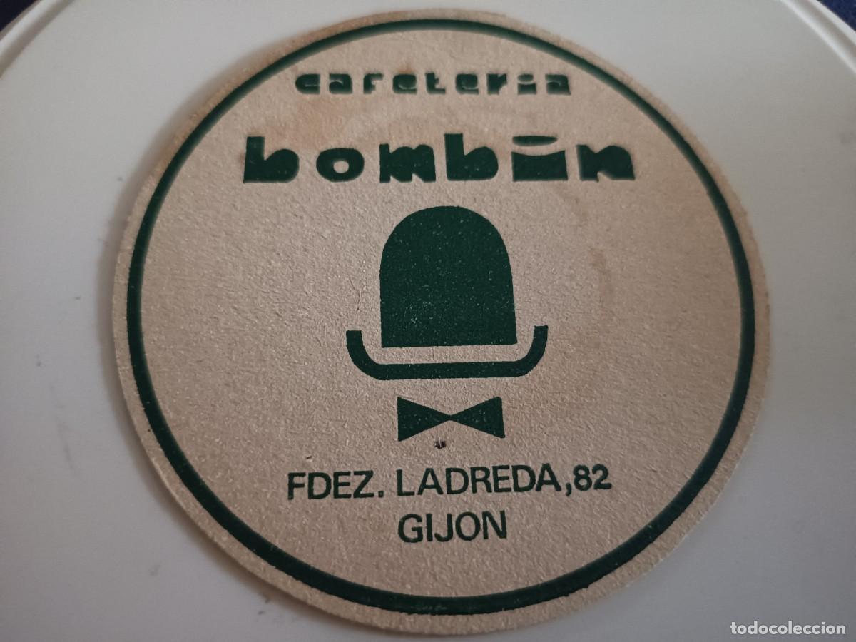 Otros art&iacute;culos de coleccionismo en papel: POSAVASOS CAFETERIA BOMBIN-GIJON-ASTURIAS