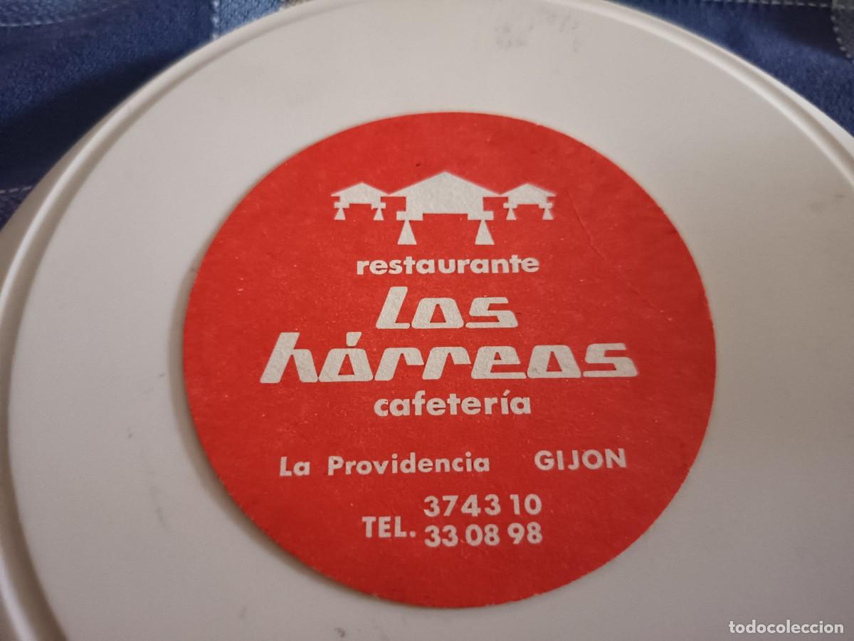 Otros art&iacute;culos de coleccionismo en papel: POSAVASOS RESTAURANTE LOS HORREOS-GIJON-ASTURIAS