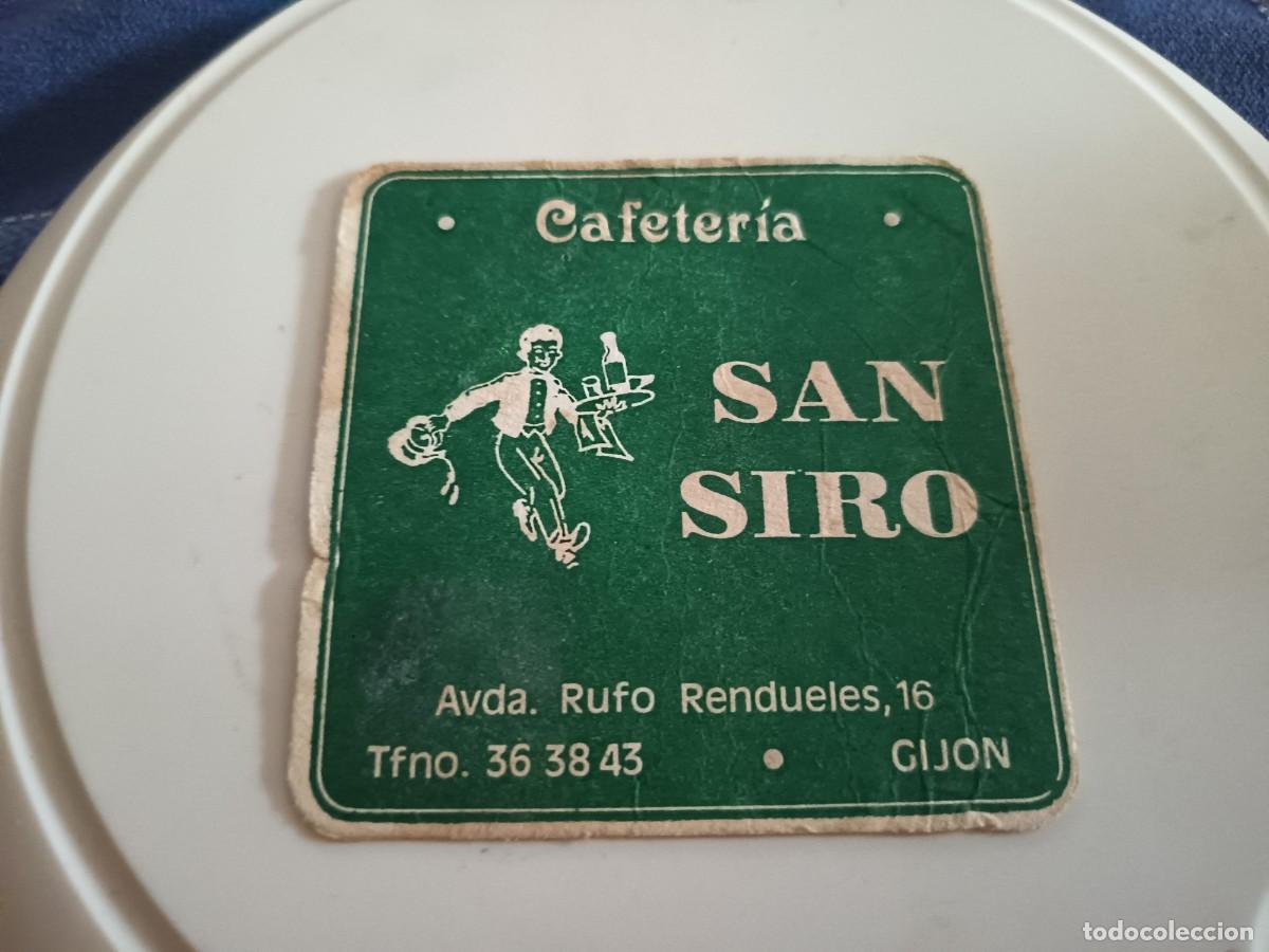Otros art&iacute;culos de coleccionismo en papel: POSAVASOS CAFETERIA SAN SIRO-GIJON-ASTURIAS