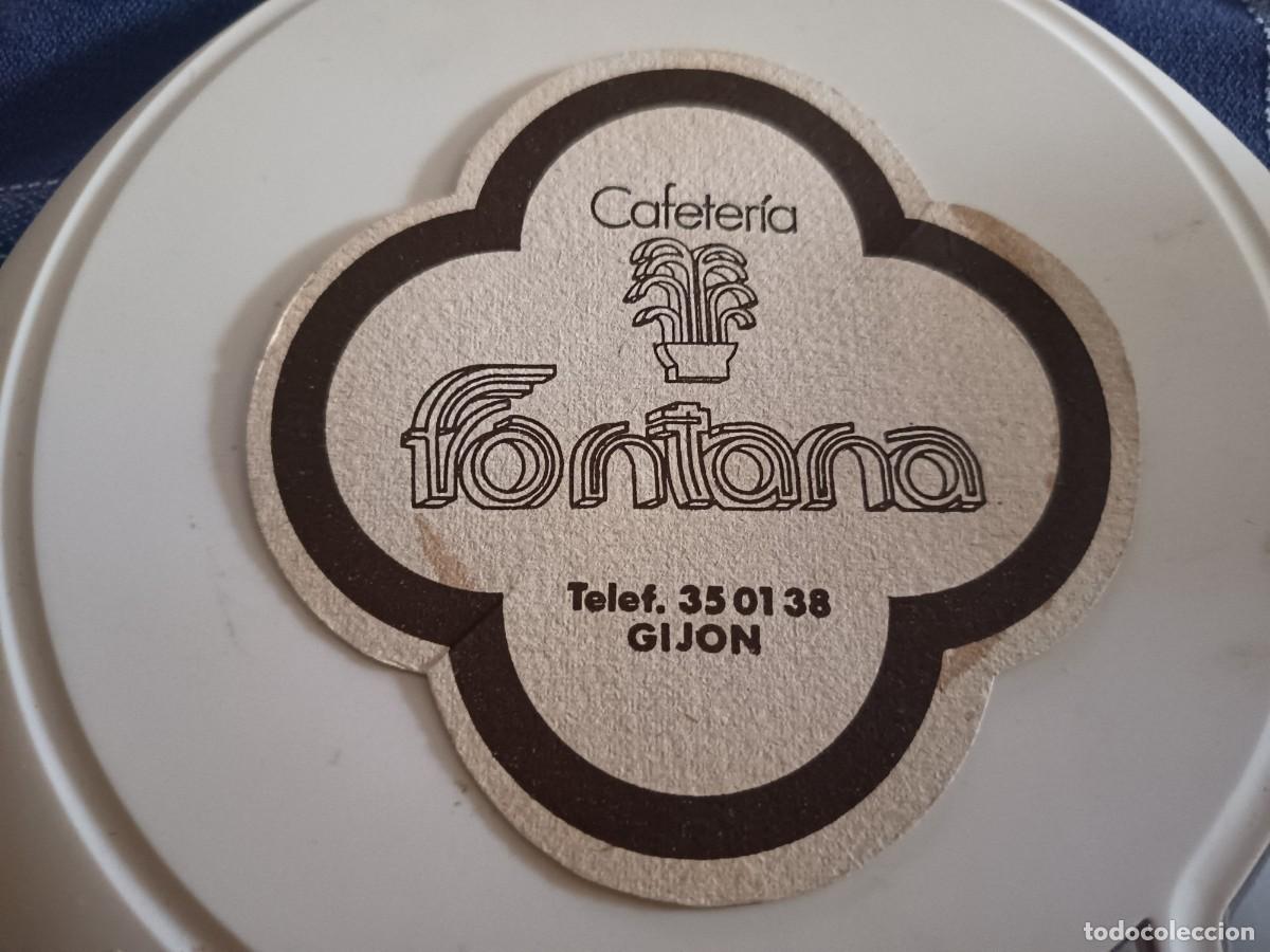 Otros art&iacute;culos de coleccionismo en papel: POSAVASOS CAFETERIA FONTANA-GIJON-ASTURIAS