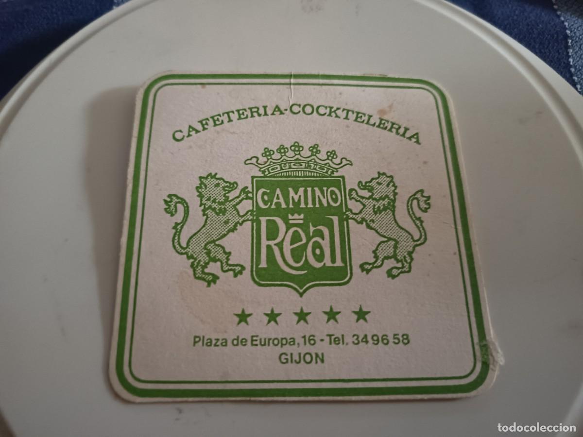 Otros art&iacute;culos de coleccionismo en papel: POSAVASOS CAFETERIA CAMINO REAL-GIJON-ASTURIAS