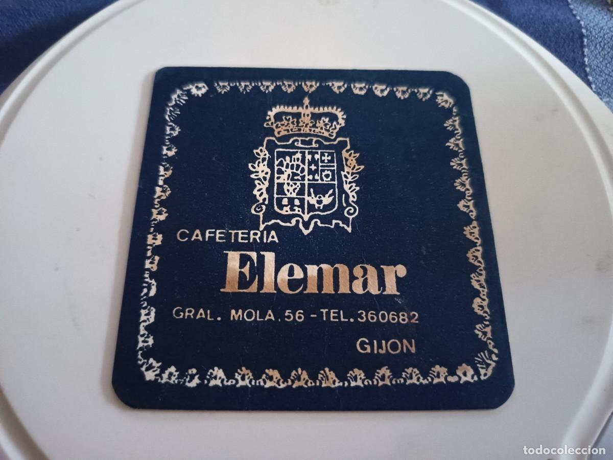 Otros art&iacute;culos de coleccionismo en papel: POSAVASOS CAFETERIA ELEMAR-GIJON-ASTURIAS
