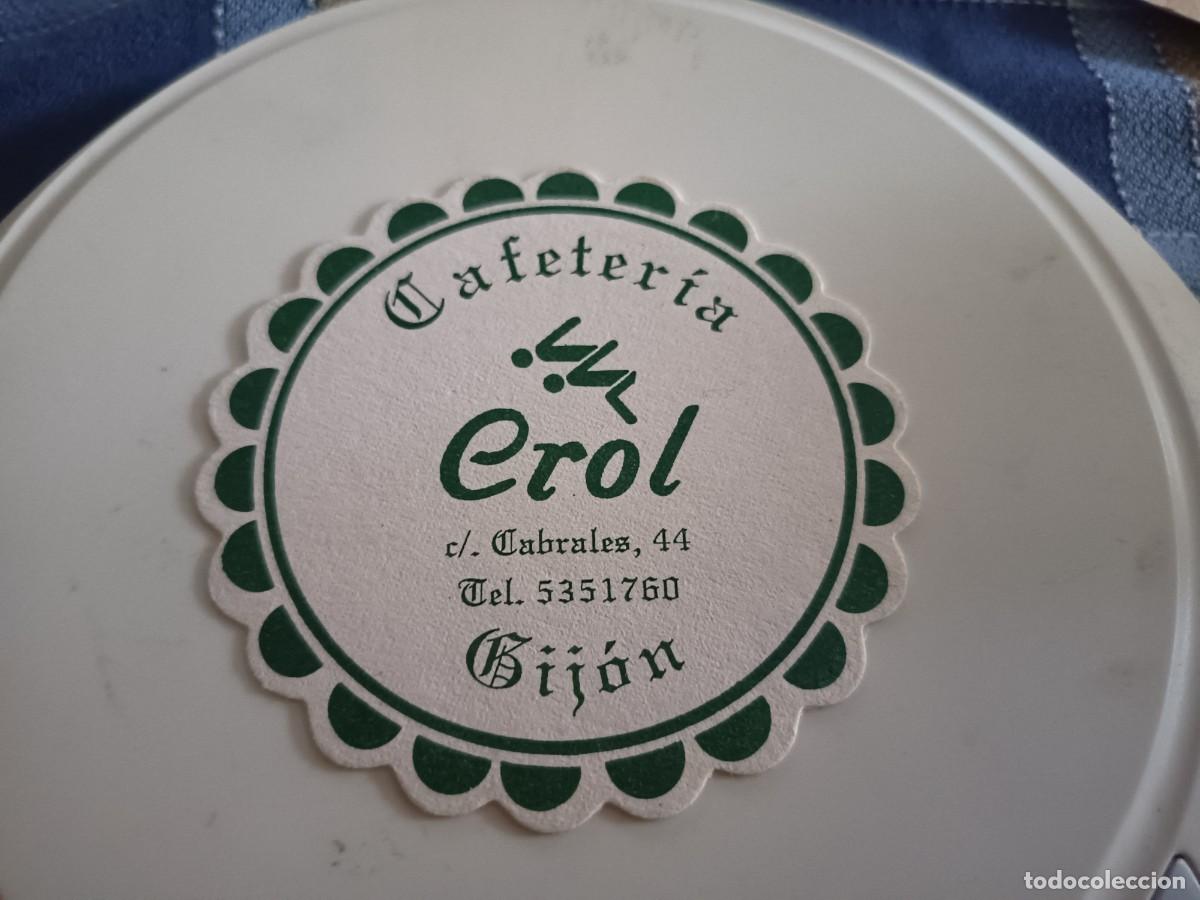 Otros art&iacute;culos de coleccionismo en papel: POSAVASOS CAFETERIA CROL-GIJON-ASTURIAS
