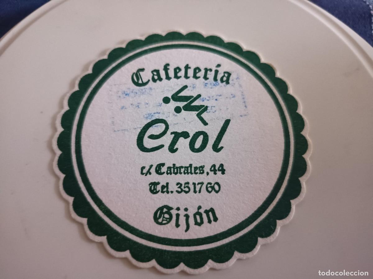 Otros art&iacute;culos de coleccionismo en papel: POSAVASOS CAFETERIA CROL-GIJON-ASTURIAS