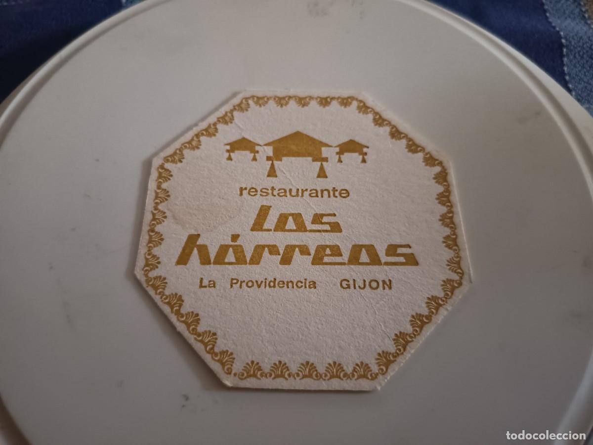Otros art&iacute;culos de coleccionismo en papel: POSAVASOS RESTAURANTE LOS HORREOS-GIJON-ASTURIAS