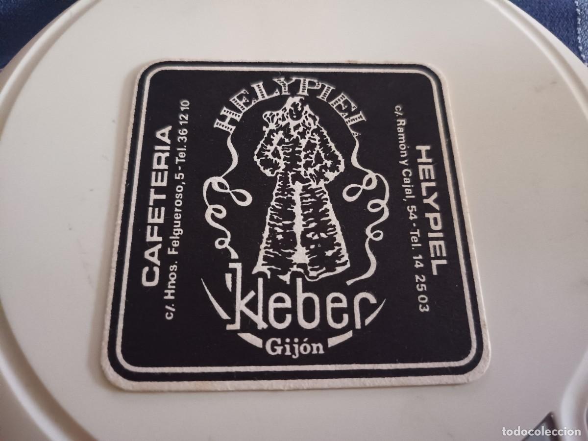 Otros art&iacute;culos de coleccionismo en papel: POSAVASOS CAFETERIA KLEBER-GIJON-ASTURIAS