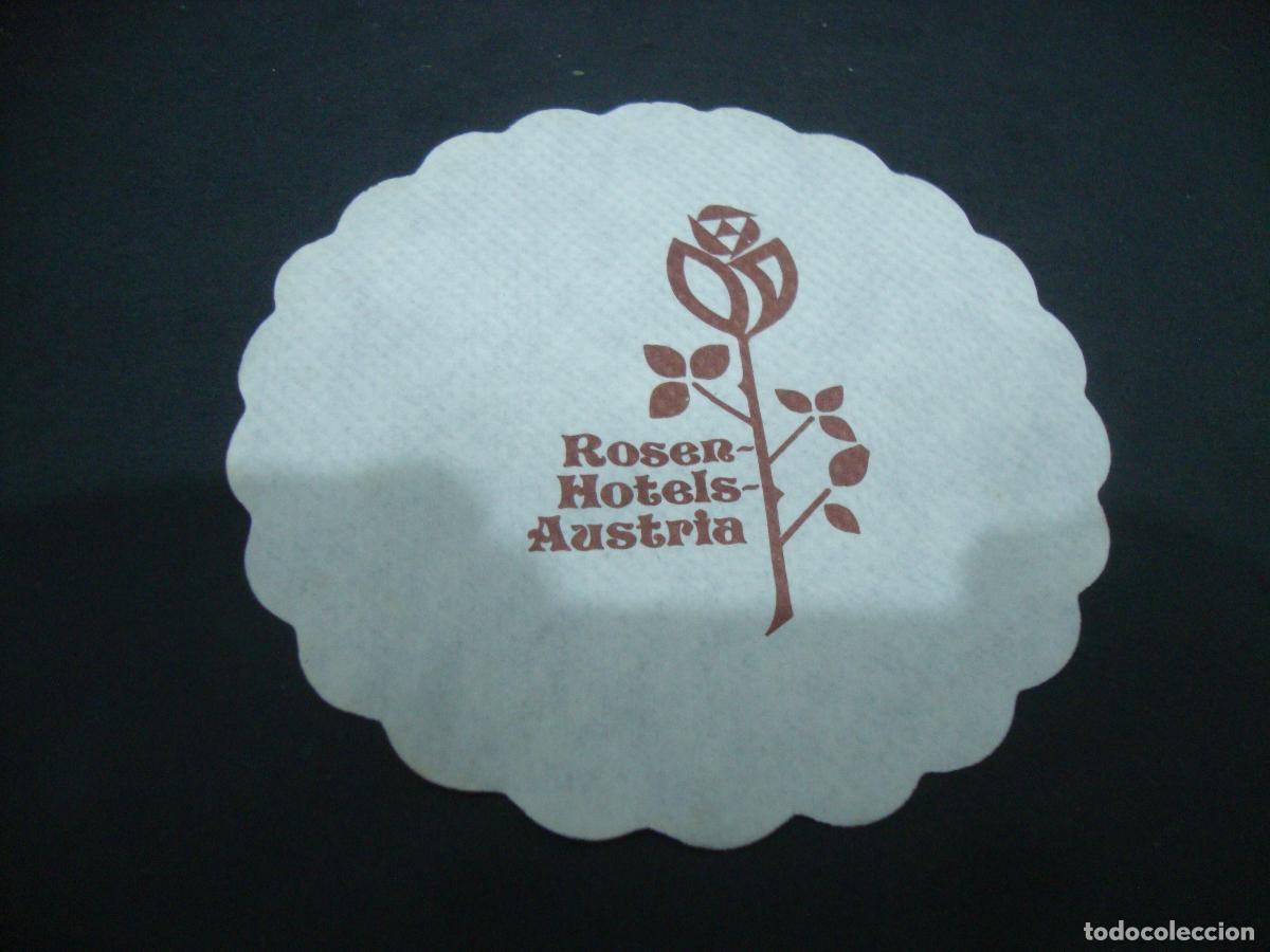 Otros art&iacute;culos de coleccionismo en papel: POSAVASOS HOTEL ROSER HOTELS AUSTRIA