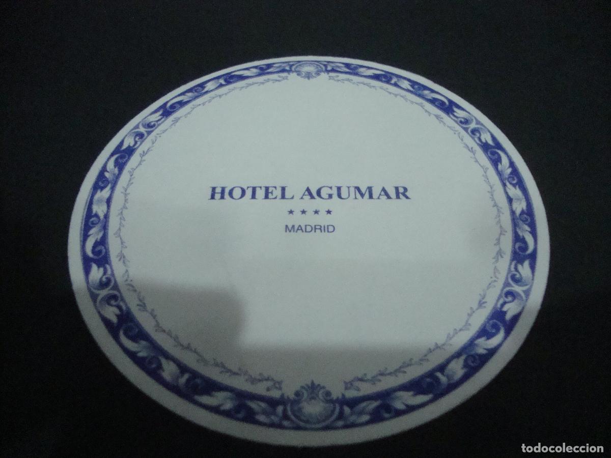 Otros art&iacute;culos de coleccionismo en papel: POSAVASOS HOTEL AGUMAR MADRID