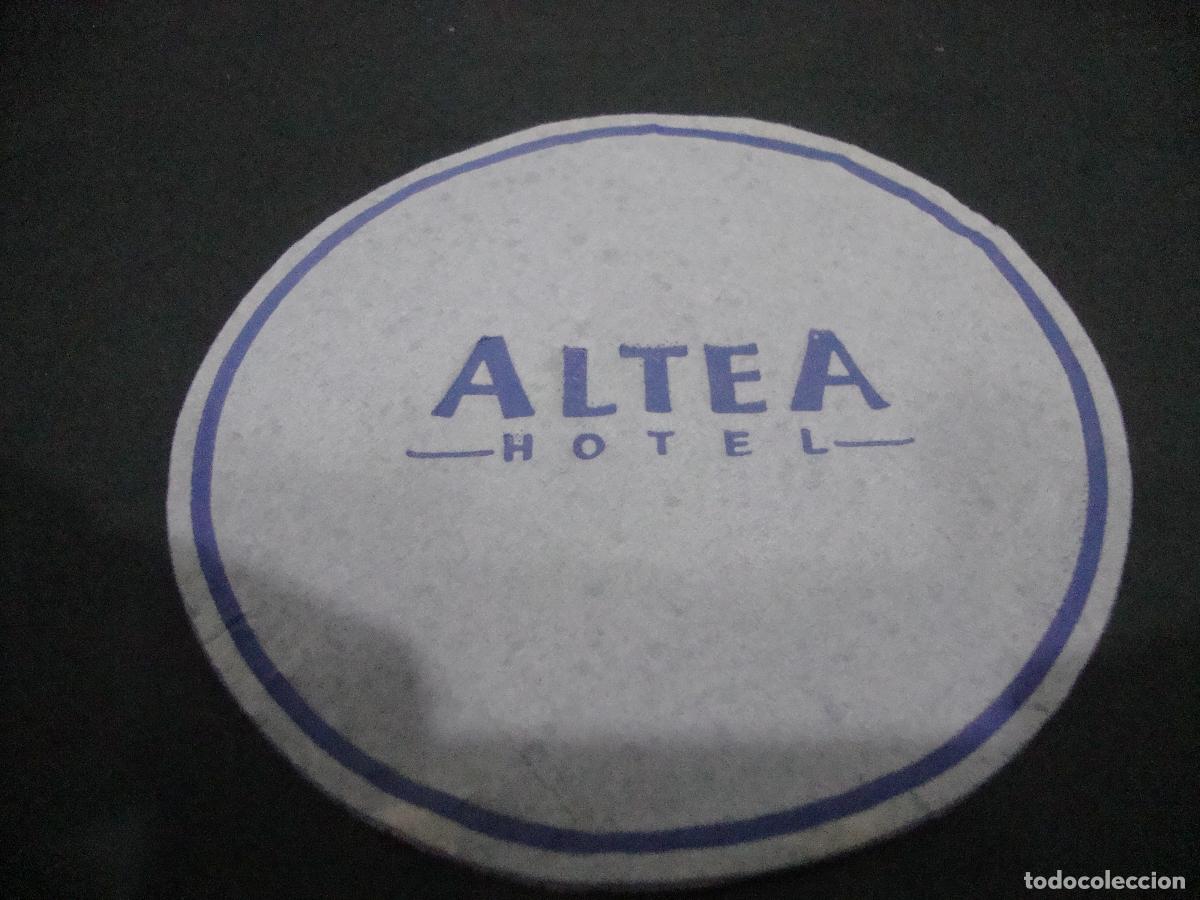 Otros art&iacute;culos de coleccionismo en papel: POSAVASOS HOTEL ALTEA HOTEL