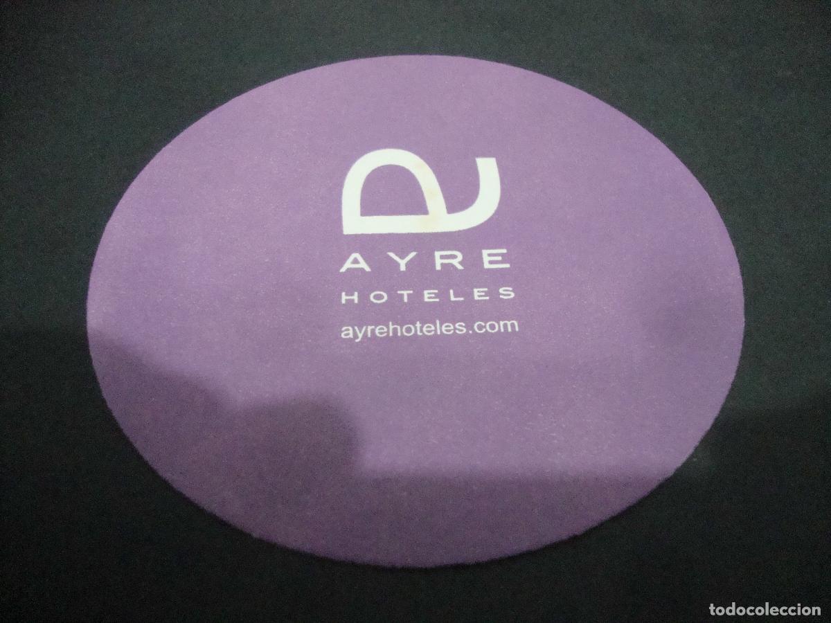 Otros art&iacute;culos de coleccionismo en papel: POSAVASOS HOTEL AYRE HOTELES