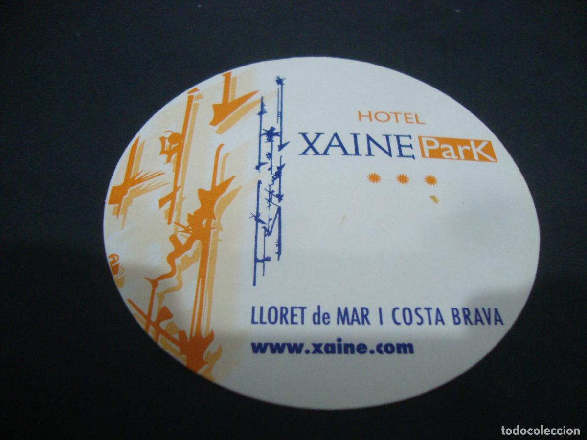 Otros art&iacute;culos de coleccionismo en papel: POSAVASOS HOTEL XAINE PARK LLORET DE MAR