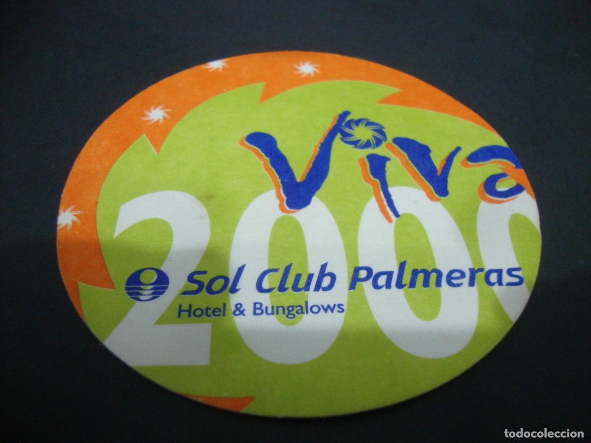 Otros art&iacute;culos de coleccionismo en papel: POSAVASOS HOTEL SOL CLUB PALMENRAS HOTEL & BUNGALOWS