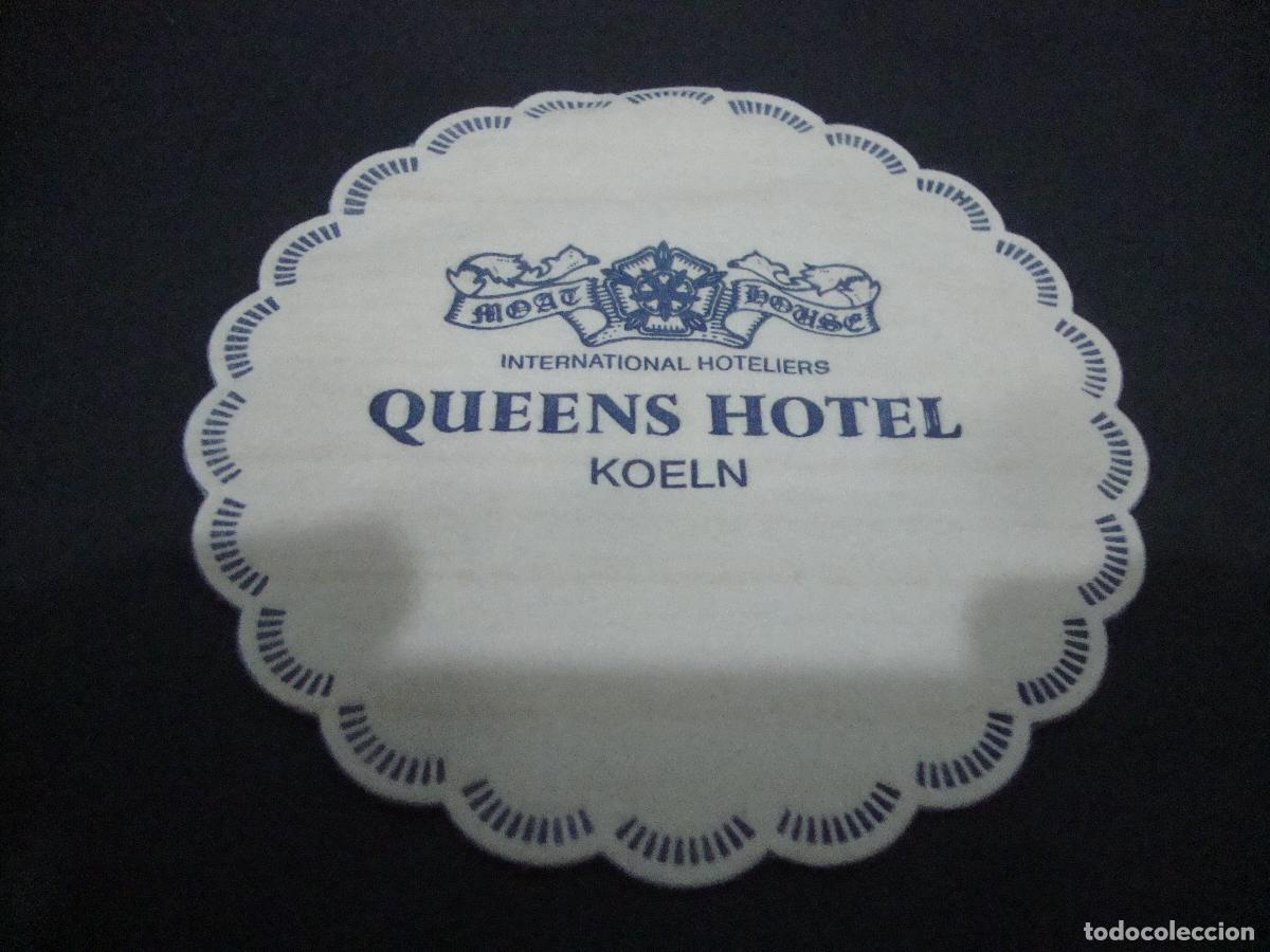 Otros art&iacute;culos de coleccionismo en papel: POSAVASOS HOTEL QUEENS HOTEL