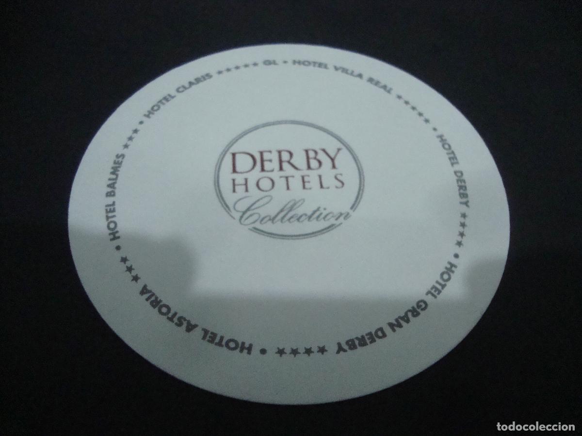 Otros art&iacute;culos de coleccionismo en papel: POSAVASOS HOTEL DERBY HOTELS