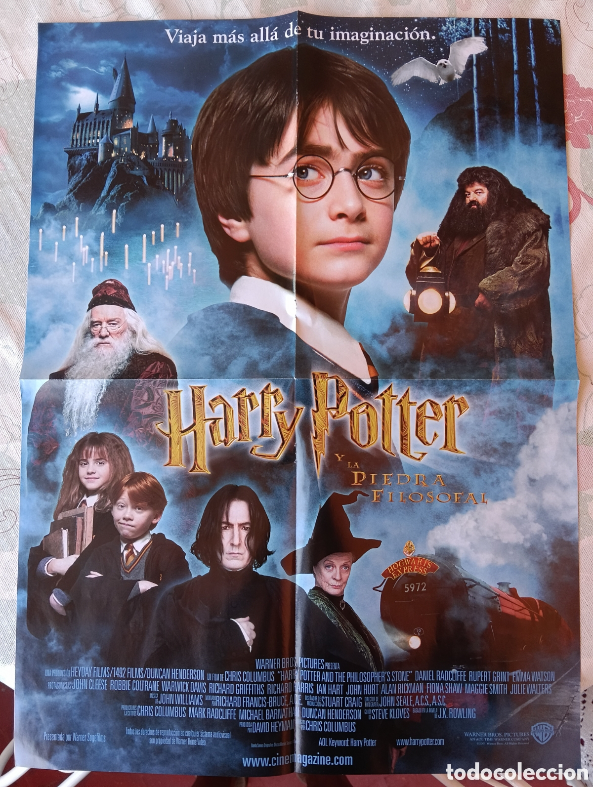 Otros art&iacute;culos de coleccionismo en papel: Poster Harry Potter y la piedra filosofal