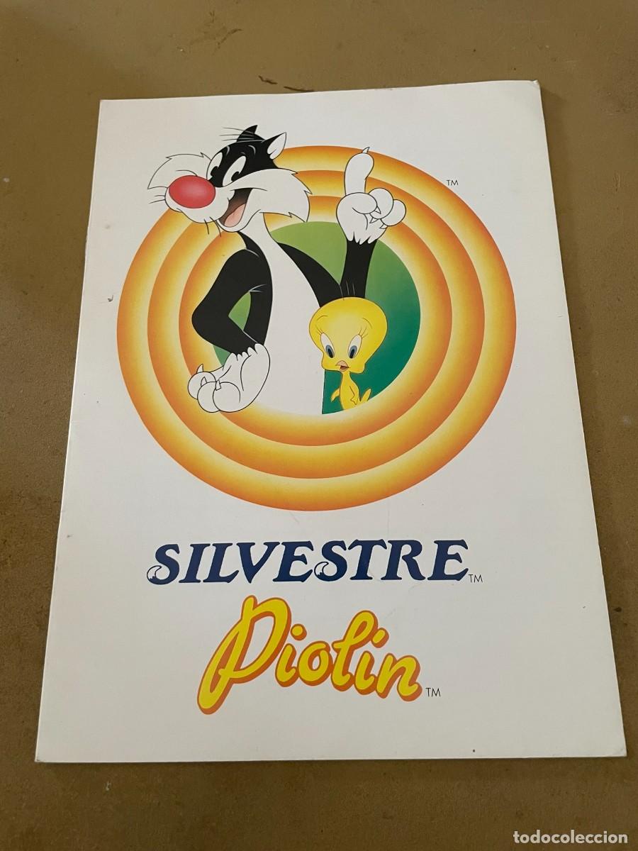 Otros art&iacute;culos de coleccionismo en papel: LIBRETA LOONEY TUNES SILVESTRE Y PIOLIN DE 1992 WARNER BROS NUEVA A ESTRENAR