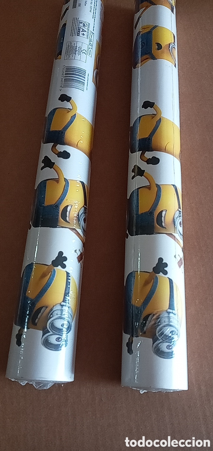 Otros art&iacute;culos de coleccionismo en papel: MINIONS DOS ROLLOS DE PAPEL - Foto 2