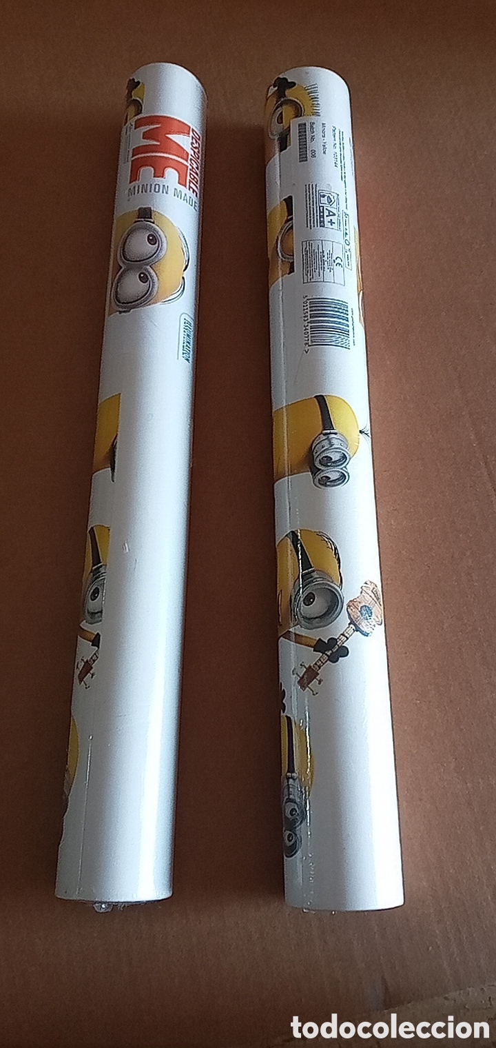 Otros art&iacute;culos de coleccionismo en papel: MINIONS DOS ROLLOS DE PAPEL - Foto 5