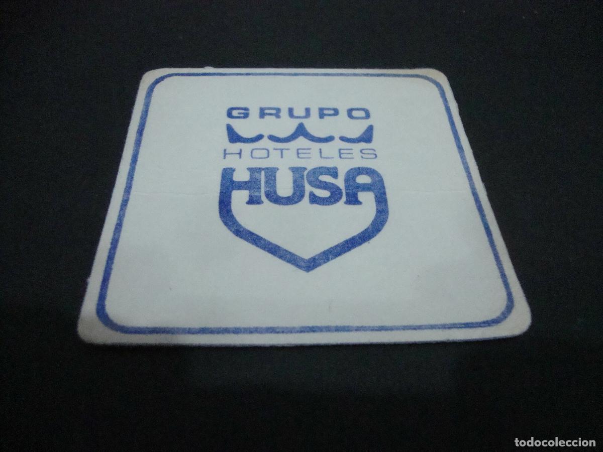 Otros art&iacute;culos de coleccionismo en papel: POSAVASOS HOTEL GRUPO HOTELES HUSA