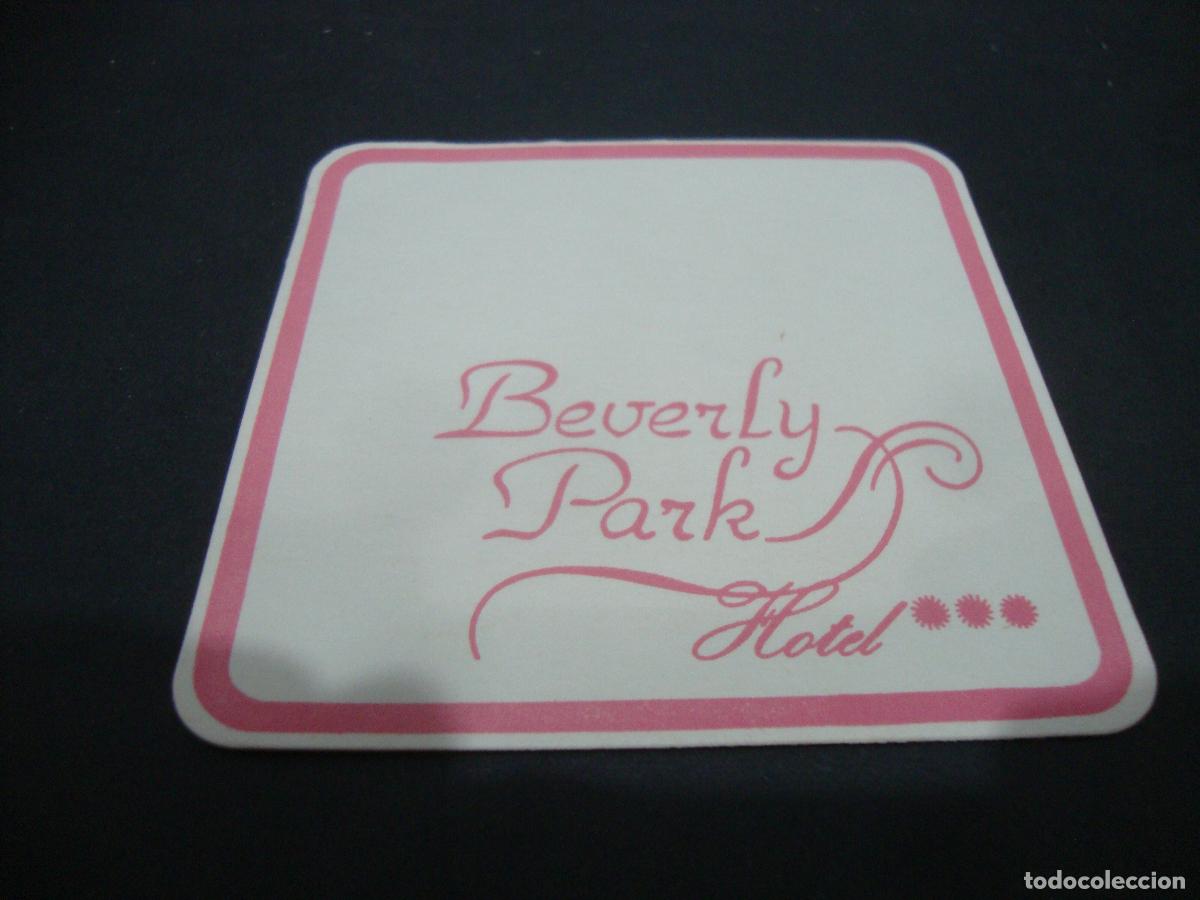 Otros art&iacute;culos de coleccionismo en papel: POSAVASOS HOTEL BEVERLY PARK