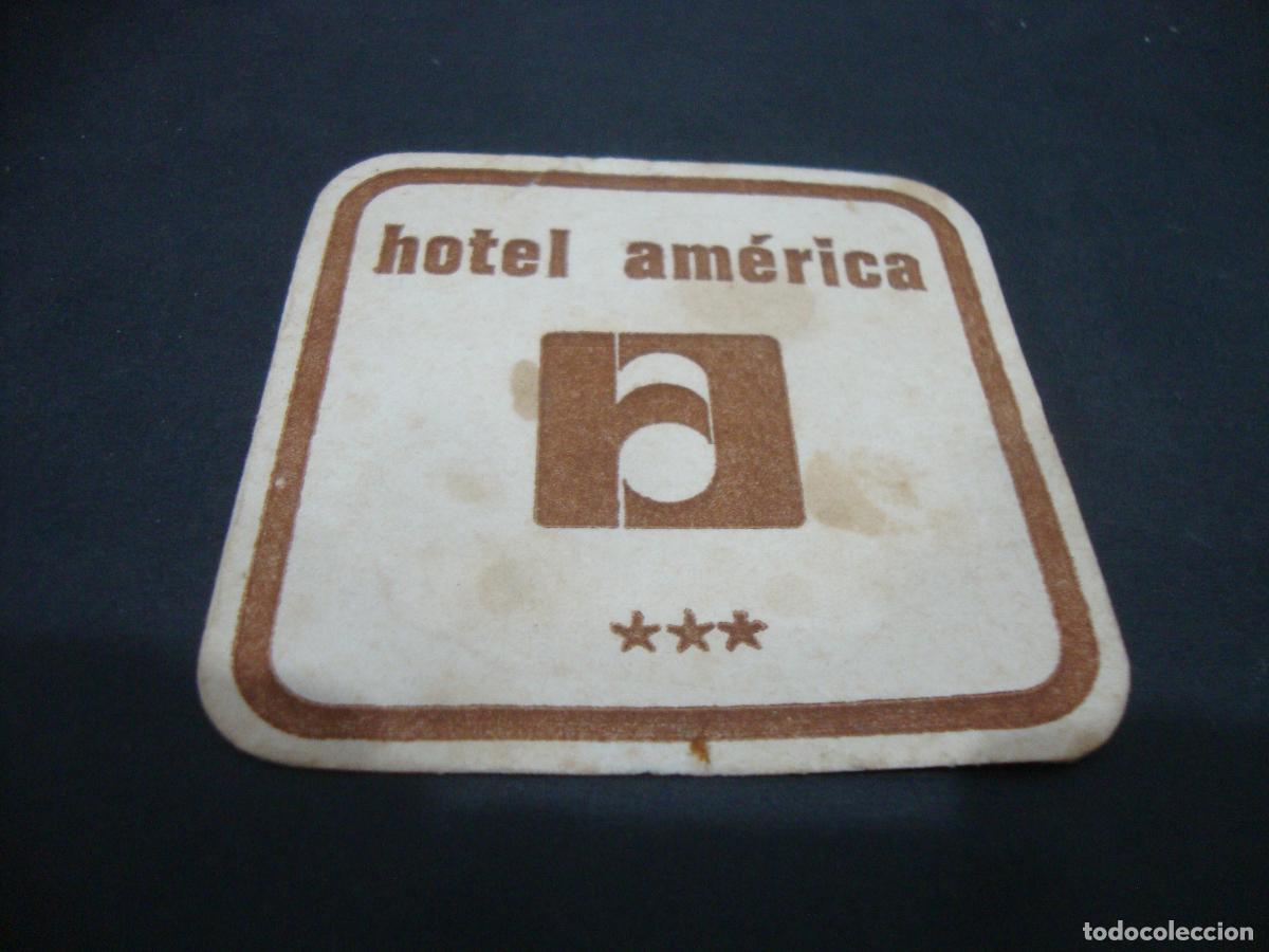 Otros art&iacute;culos de coleccionismo en papel: POSAVASOS HOTEL AMERICA