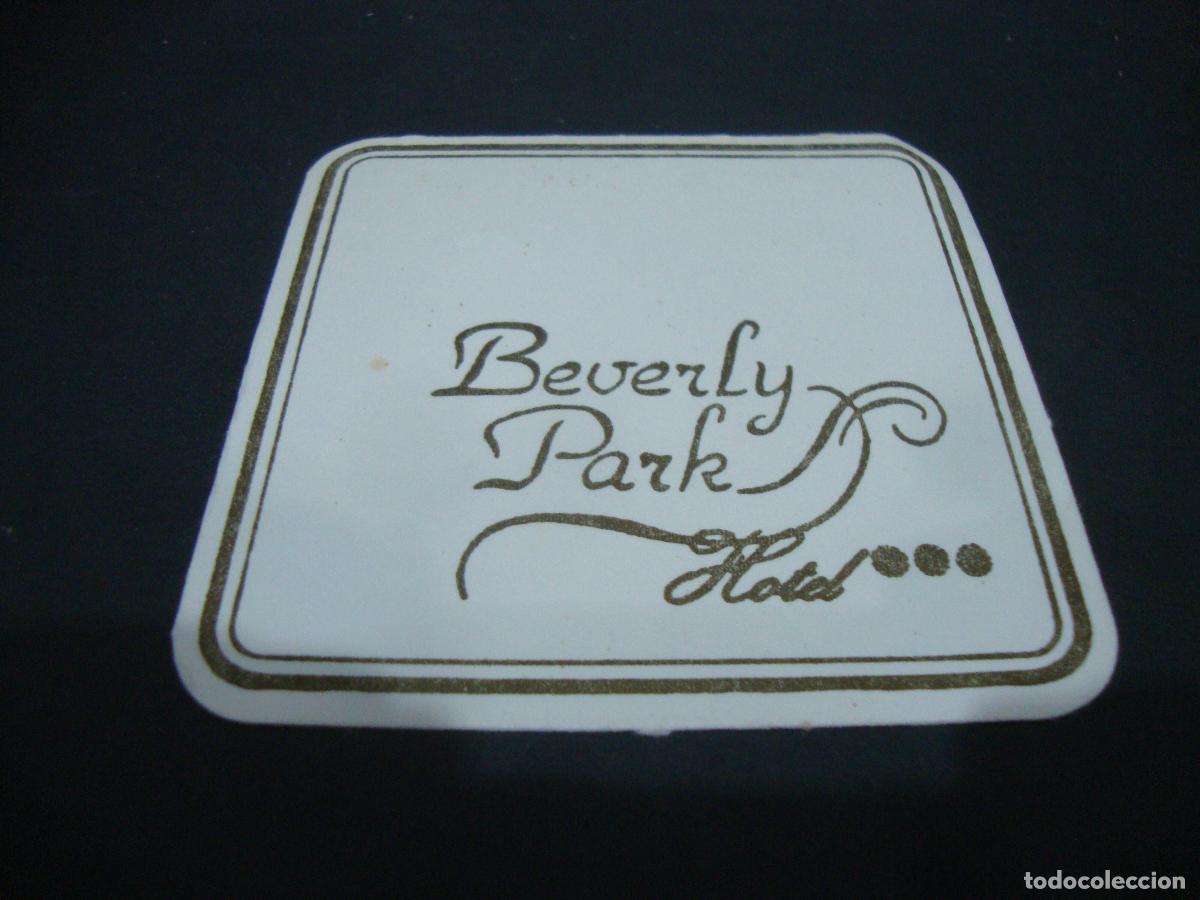 Otros art&iacute;culos de coleccionismo en papel: POSAVASOS HOTEL BEVERLY PARK