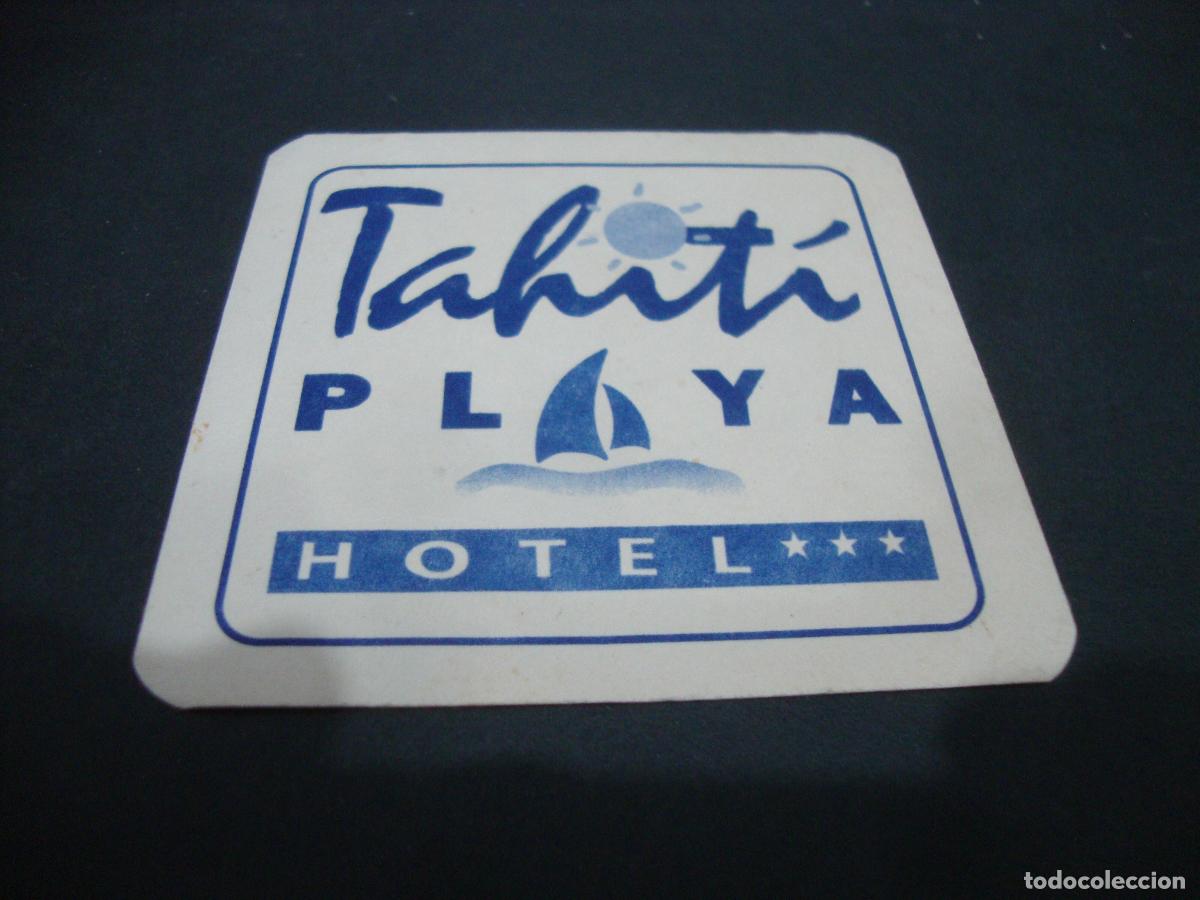 Otros art&iacute;culos de coleccionismo en papel: POSAVASOS HOTEL TAHITI PLAYA HOTEL
