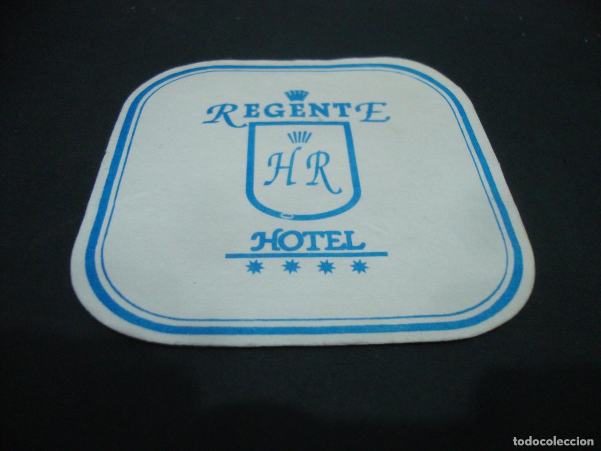 Otros art&iacute;culos de coleccionismo en papel: POSAVASOS HOTEL REGENTE