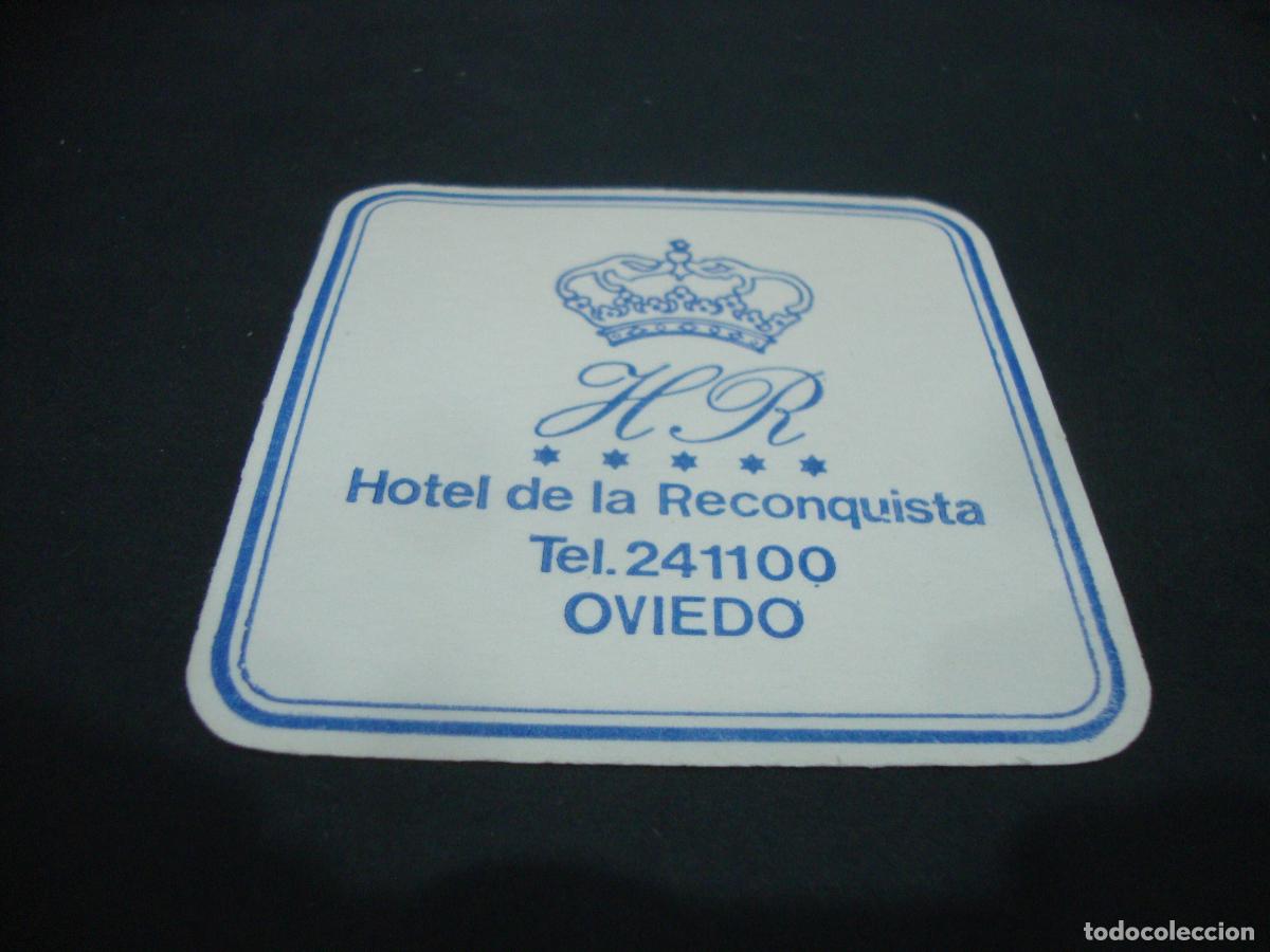 Otros art&iacute;culos de coleccionismo en papel: POSAVASOS HOTEL DE LA RECONQUISTA OVIEDO