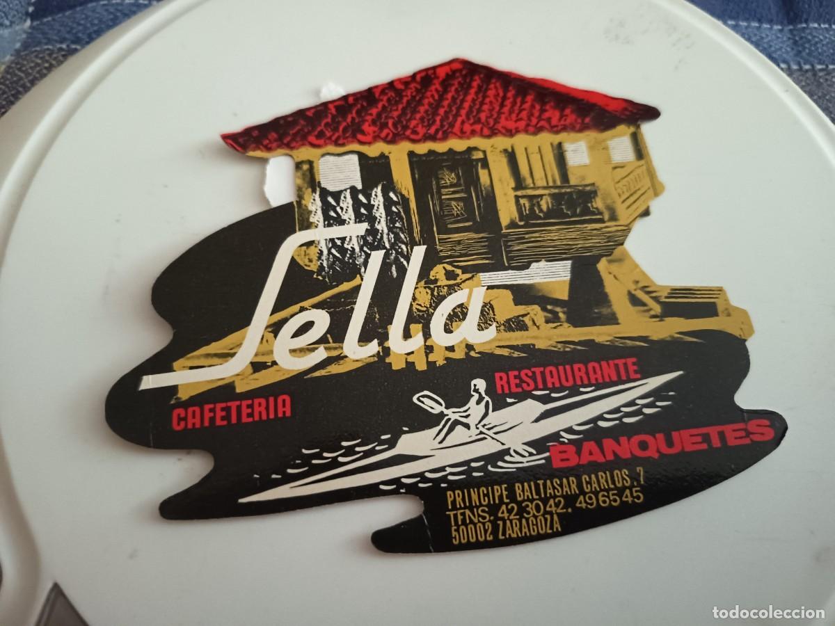 Otros art&iacute;culos de coleccionismo en papel: POSAVASOS CAFETERIA SELLA-ZARAGOZA