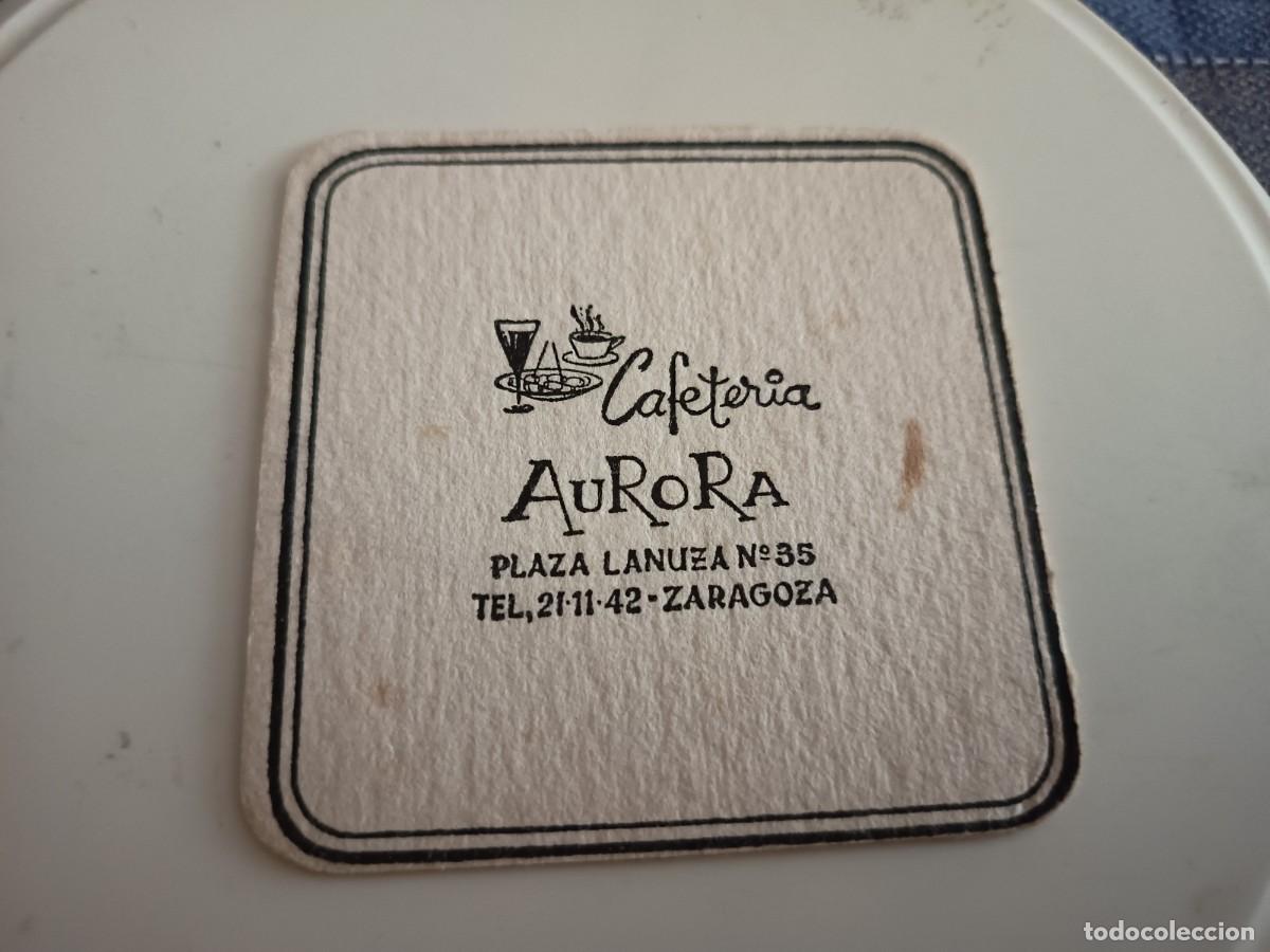 Otros art&iacute;culos de coleccionismo en papel: POSAVASOS CAFETERIA AURORA-ZARAGOZA