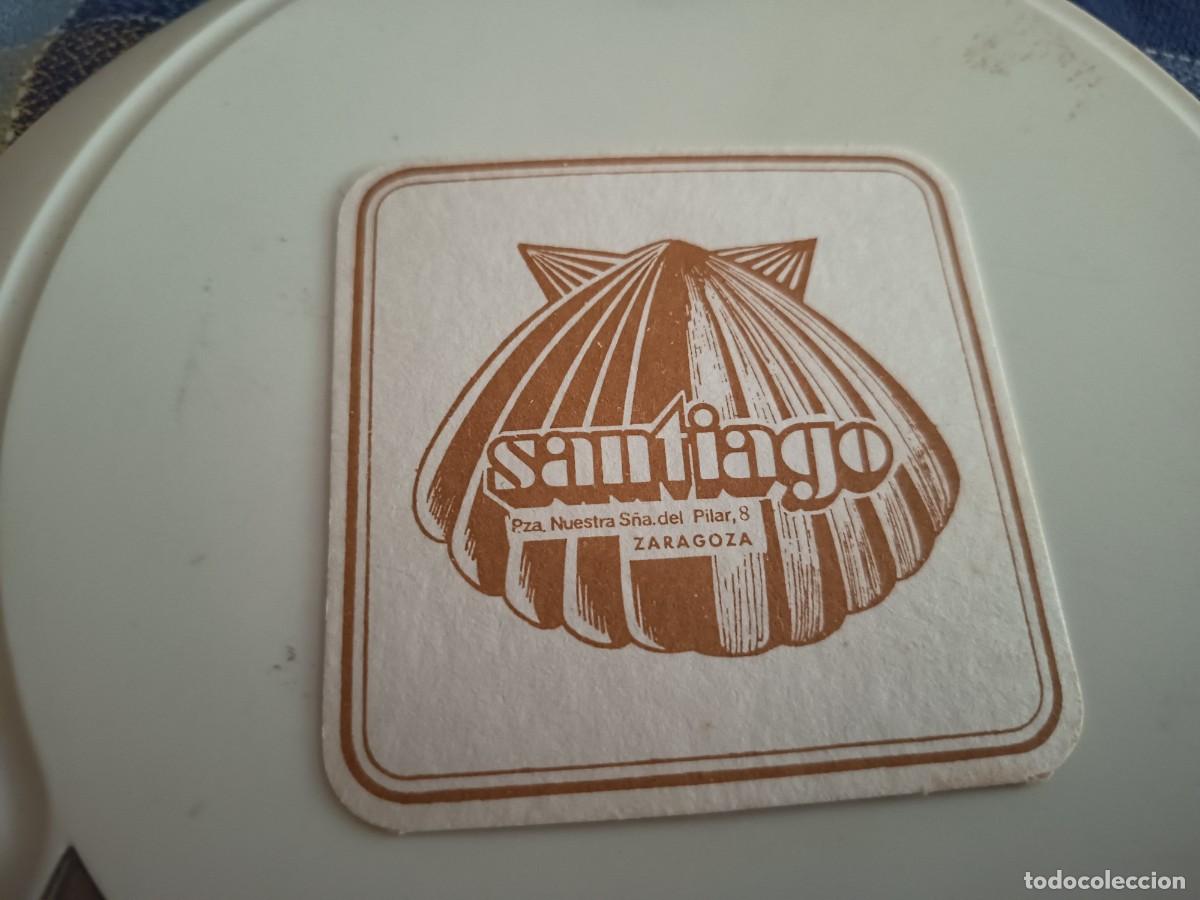 Otros art&iacute;culos de coleccionismo en papel: POSAVASOS CAFETERIA SANTIAGO-ZARAGOZA