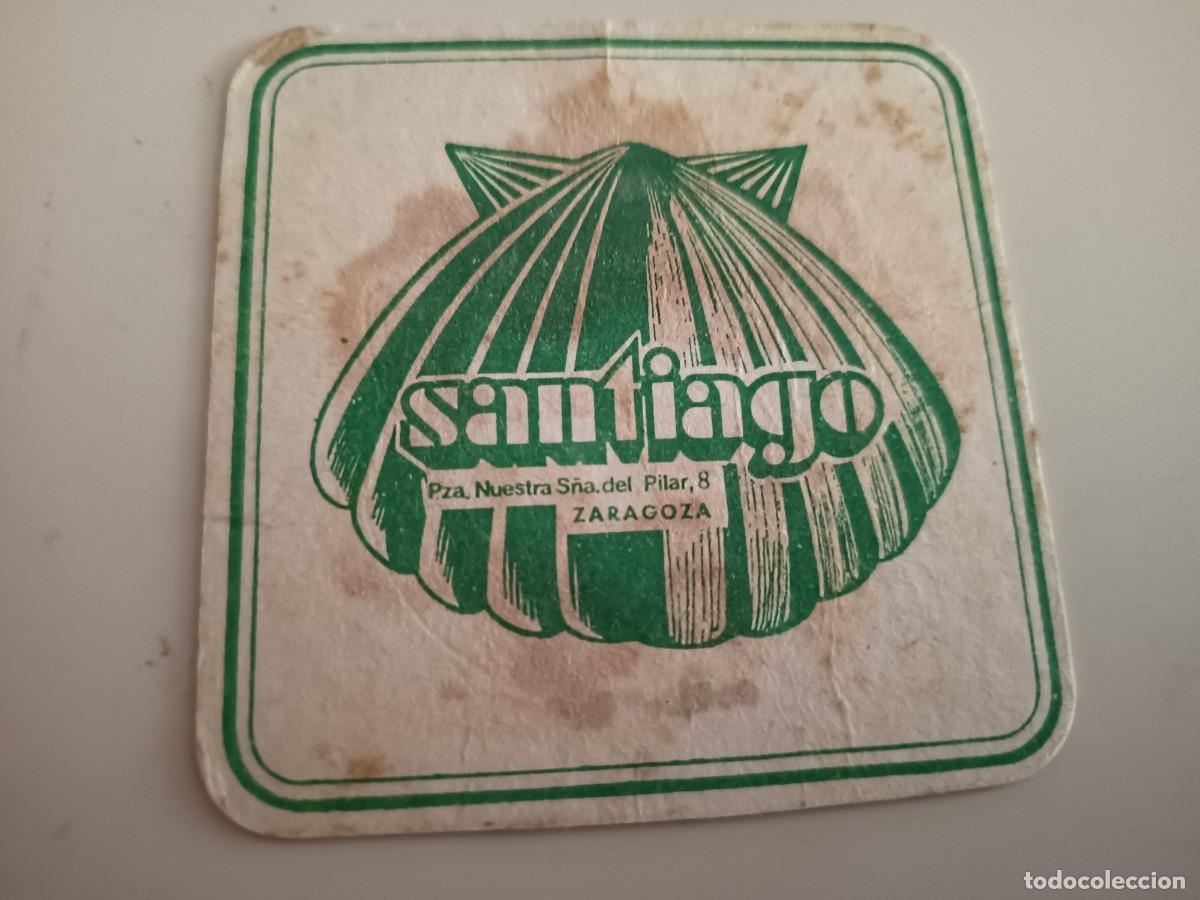 Otros art&iacute;culos de coleccionismo en papel: POSAVASOS CAFETERIA SANTIAGO-ZARAGOZA