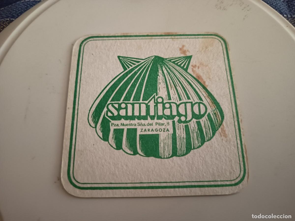Otros art&iacute;culos de coleccionismo en papel: POSAVASOS CAFETERIA SANTIAGO-ZARAGOZA