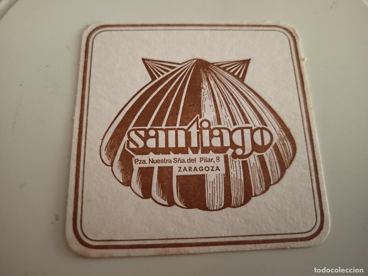 Otros art&iacute;culos de coleccionismo en papel: POSAVASOS CAFETERIA SANTIAGO-ZARAGOZA