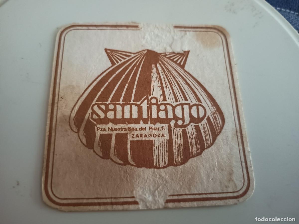 Otros art&iacute;culos de coleccionismo en papel: POSAVASOS CAFETERIA SANTIAGO-ZARAGOZA