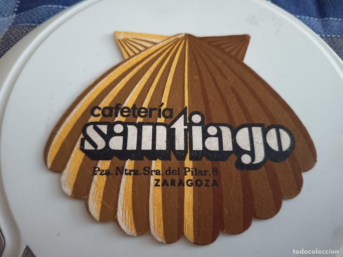 Otros art&iacute;culos de coleccionismo en papel: POSAVASOS CAFETERIA SANTIAGO-ZARAGOZA